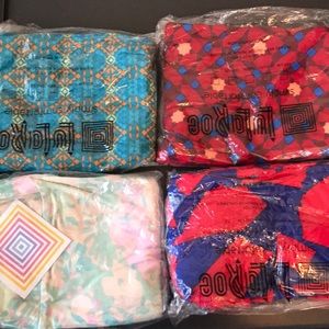 Set of 4, OS LuLaRoe leggings